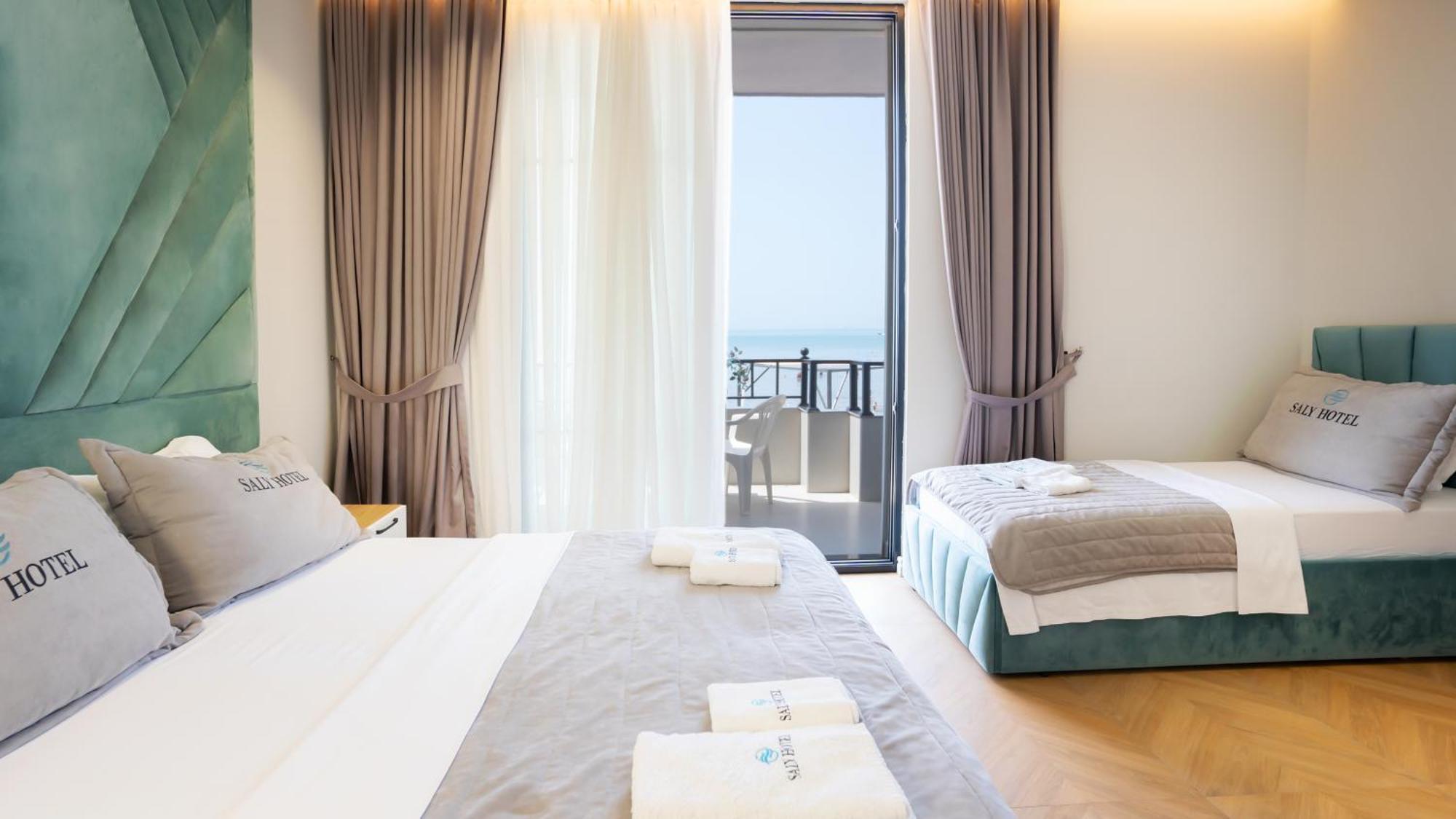 Hotel Saly Дуррес Экстерьер фото